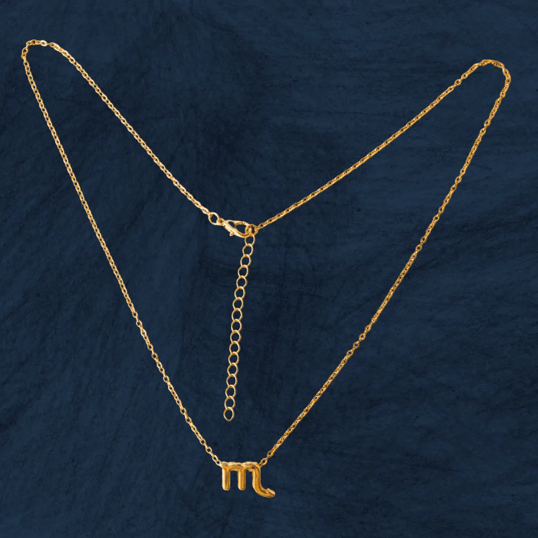 Zodiac Sign Necklace (Scorpio Star Sign Horoscope Necklace) - Image 4